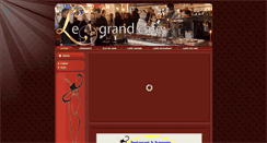 Desktop Screenshot of le-grand-cafe.be