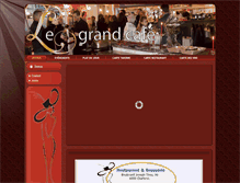 Tablet Screenshot of le-grand-cafe.be